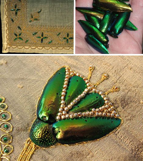 Jewel Beetle Wings DRILLED with HOLE 100 Pcs Natural Wings - Rice Grain Marquise 1 CM x 0.5 CM